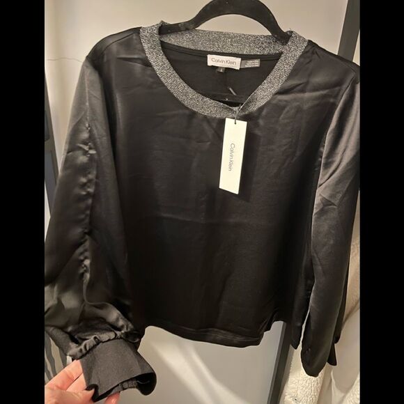 Calvin Klein Long sleeve Blouse - Picture 1 of 7